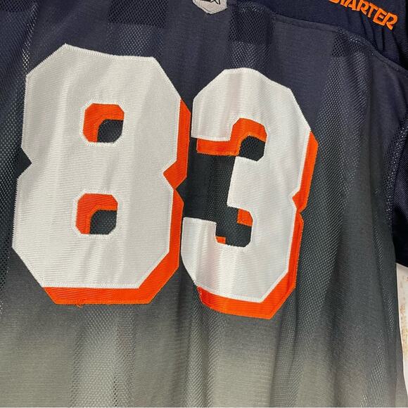 Starter Jersey, Number 83. Size XL. In excellent condition. Blue Ombre to white! - Picture 5 of 5